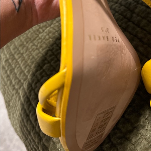 NEVER WORN Ted Baker ankle strap midi heel shoes Size 37.5 - Picture 2 of 11